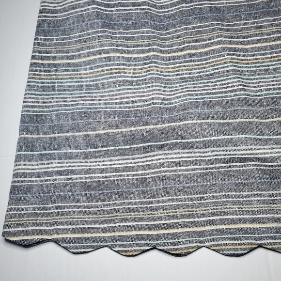 ModCloth Women’s Blue Santa Monica Moxie Linen Blend V-Neck Sleeveless Top M - Picture 3 of 12